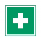 Rettungszeichen: Erste Hilfe, weiß/grün