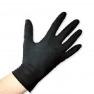 Latex U.-Handschuhe Gr. XL, schwarz,