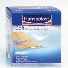 Hansaplast Soft, 5 m x 8 cm, Wundschnellverband #48738# UK = 20 Stck.