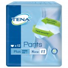 TENA Pants Plus XL, Einweghosen, blau (4 x 12 Stck.) #792712#